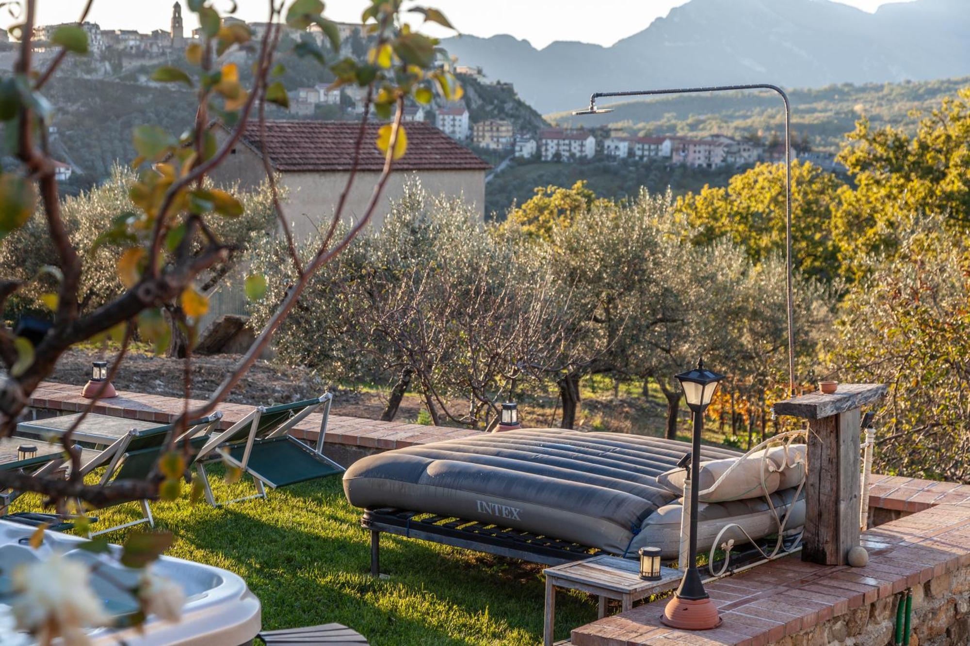 La Terrazza Di Laurino Panzió Kültér fotó